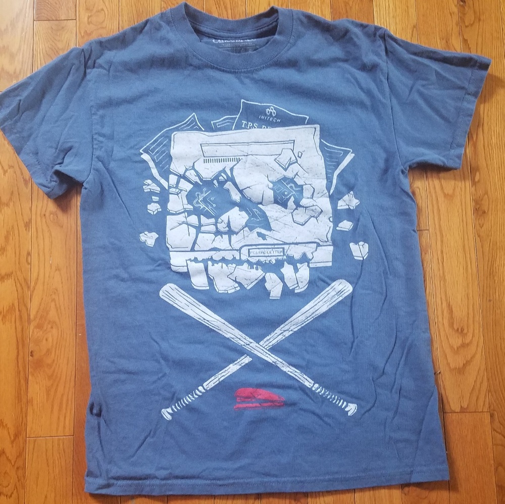 NWOT Office Space Small Tshirt